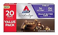 Vista 9 de Atkins Endulge Treat - Almendras cubiertas de chocolate. Ricas y crujientes. Apto para dieta cetogénica, 1 oz, 5 unidades (paquete de 4)