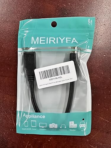 Miniatura 8 de MEIRIYFA Firewire 1394 - Cable adaptador de 6 pines a USB, Firewire IEEE 1394 de 6 pines hembra a USB 2.0 tipo A macho cable convertidor de