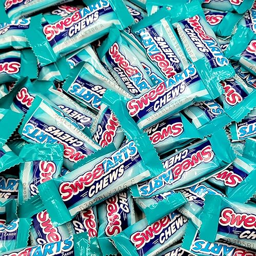 Miniatura 2 de Sweetarts Chews Taffy Candy - Sabor a cereza, tamaño de aperitivo picante y elástico, envuelto individualmente, paquete a granel (2 libras)