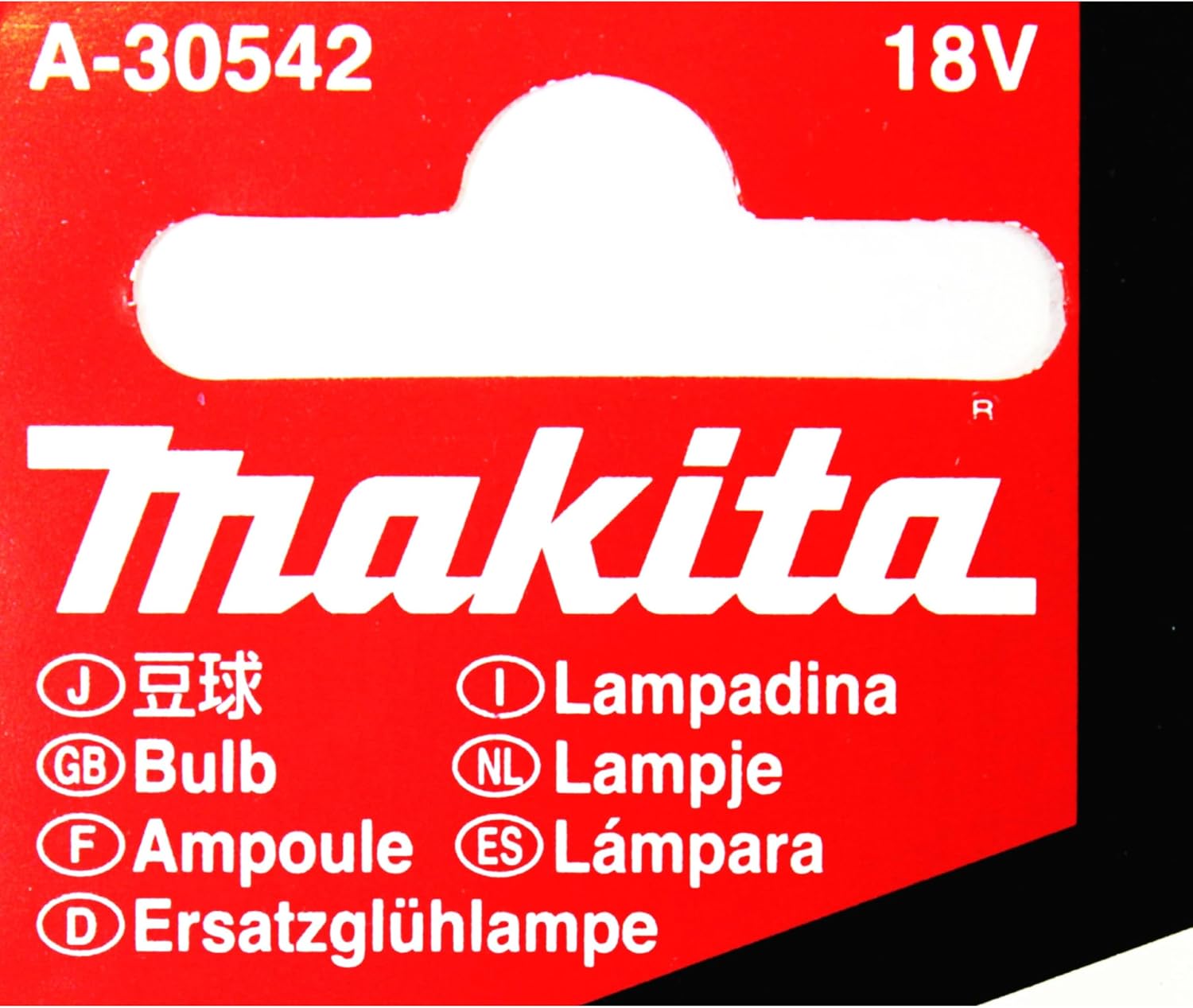 Makita A-90261 Replacement Bulb (Xenon), 2/pk