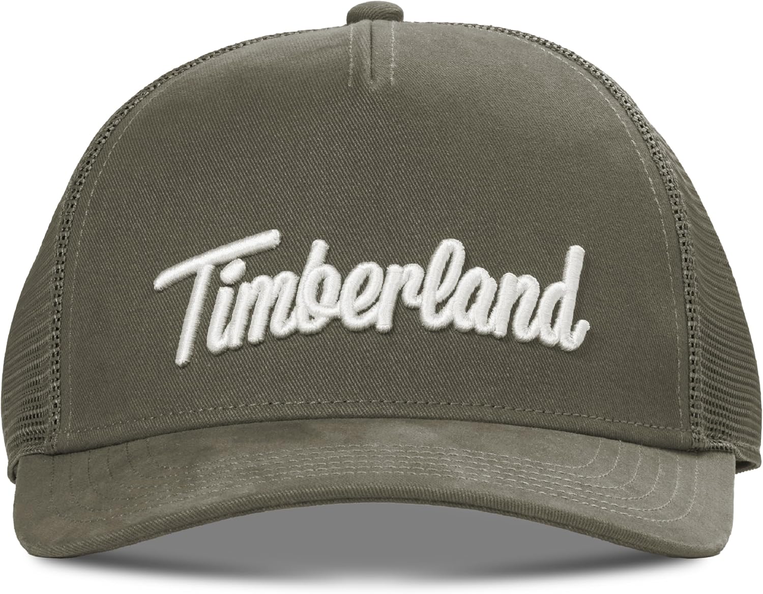 Timberland Trucker Hat for Men - Durable Cotton Twill, Adjustable Snapback Cap - Image 2