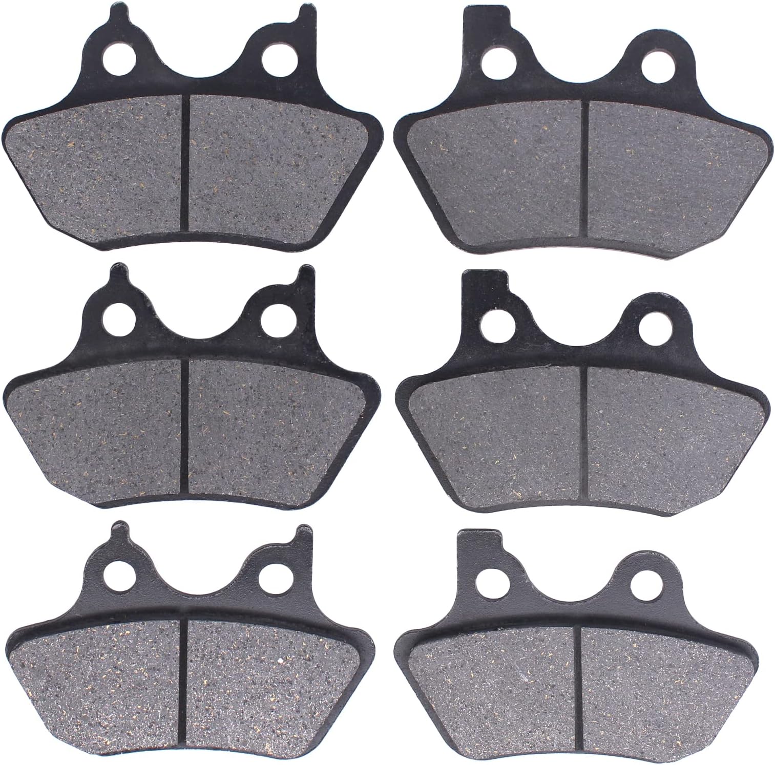 Pastillas Orgánicas Pastillas De Freno Delanteras EBC FA409 Para Harley- Davidson - Material Orgánico Sin Asbesto, Compatible Con Road King Y Electra Glide Omega Speedmaster Mark III