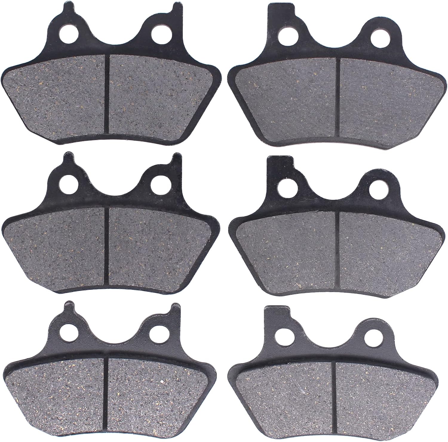 MOTOKU Front and Rear Brake Pads for Harley Electra Glide Road King Dyna Sportster XL1200 XL883 Heritage Softail Fat Boy Night Train Vrod MOTOKU Front and Rear Brake Pads for Harley Electra Glide Road King Dyna Sportster XL1200 XL883 Heritage Softail Fat Boy Night Train Vrod
