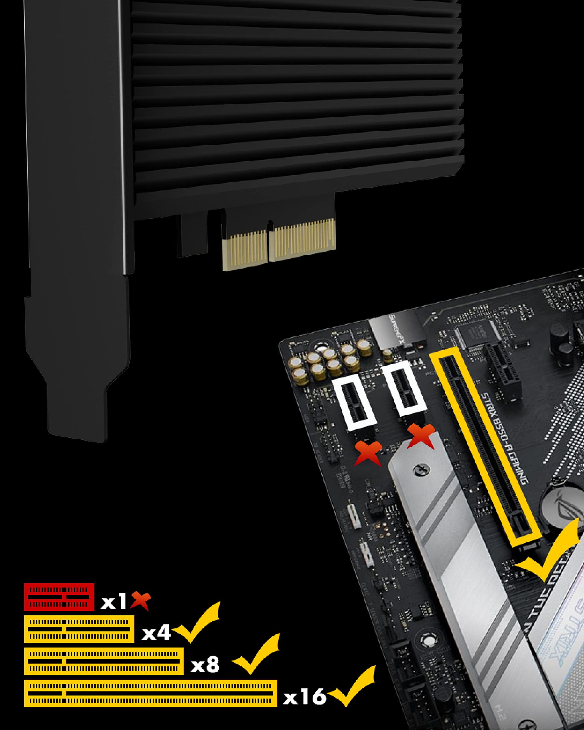 ICY BOX IB-AC614a carte d'extension PCI-E pour 4 ports USB 3