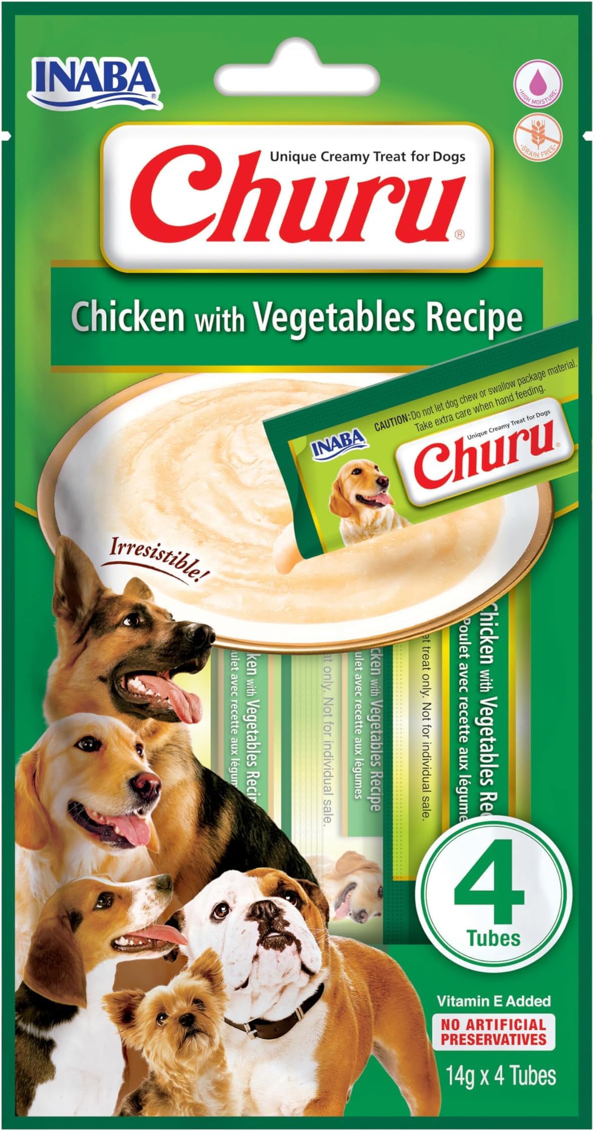 Churu Dog Snack Puree Chicken, topping appétissant pour chien difficile - 8