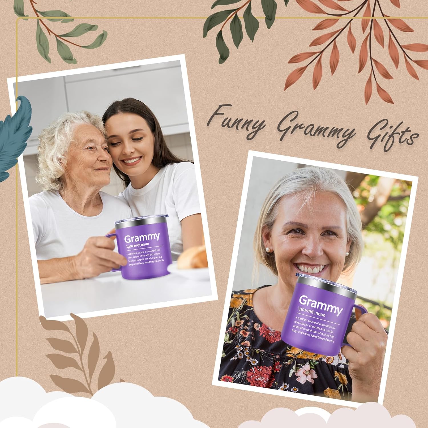 Grammy Gifts - Grammy Coffee Mug 14 oz - Grammy Mothers Day Gift - Birthday, Christmas Gifts for Grammy - Image 4