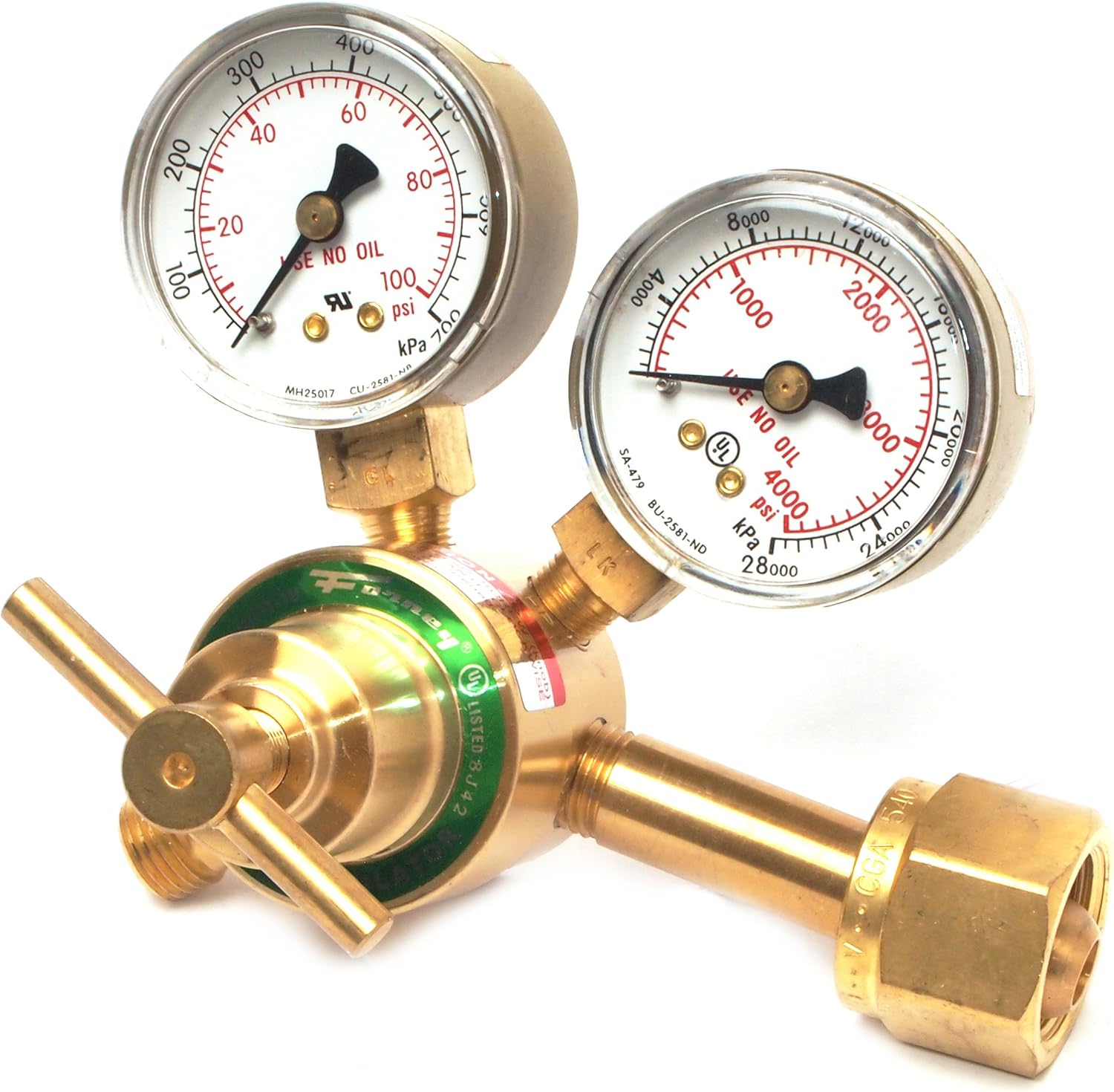 Bеѕt Dеаl Chеар 🛒 Forney 87070 Oxygen Regulator, Light Duty, Victor Style