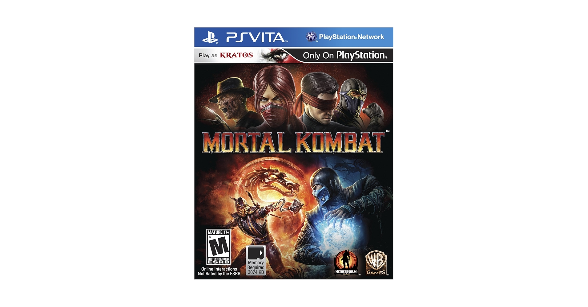 モータルコンバット vita 北米版 Amazon.com: Mortal Kombat - PlayStation Vita : Whv Games