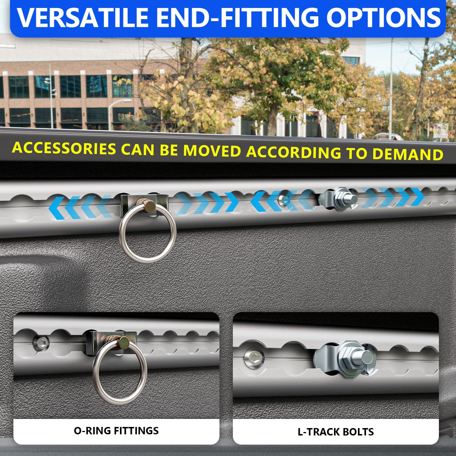 Snapklik.com : SZYANG Side Trail Rail System Compatible