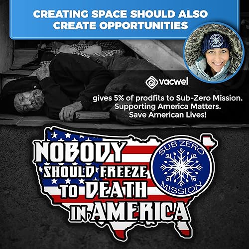 Miniatura 6 de Paquete de 10 bolsas de almacenamiento al vacío jumbo XXL - Bolsas de almacenamiento al vacío para espacio de ropa - Ideal para edredones, mantas y