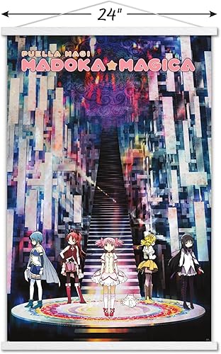 Miniatura 10 de Trends International Puella Magi Madoka Magic - Póster de pared con marco magnético