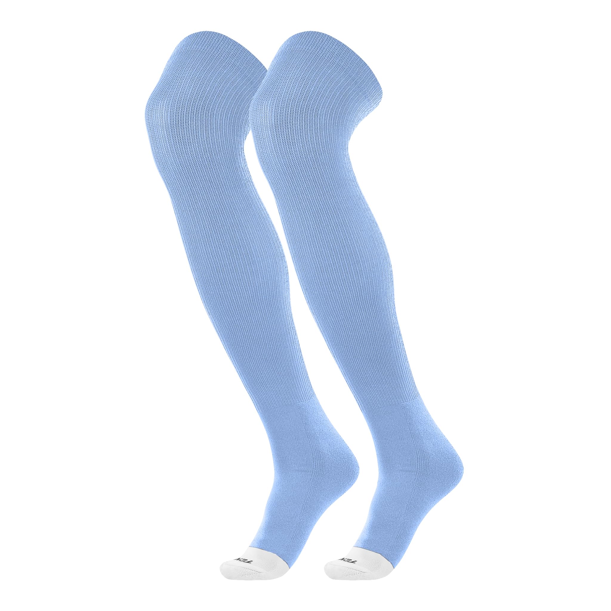 TCK Prosport Performance Fit Over the Knee Baseball &amp; Softball Socks – Columbia Blue, X-Small