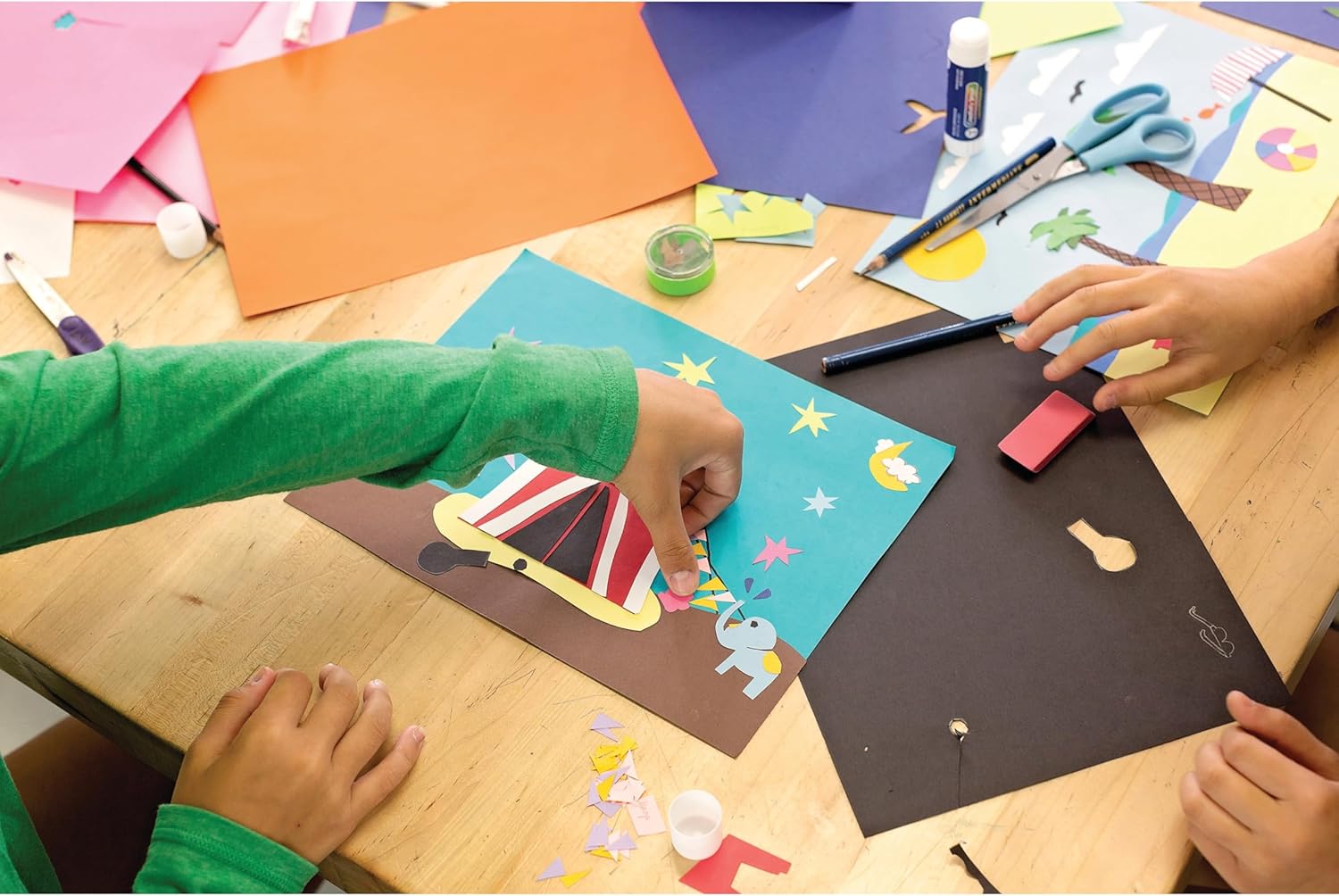 Tru-Ray® Construction Paper, 50% Recycled, 12" x 18", Festive Red, Pack Of 50