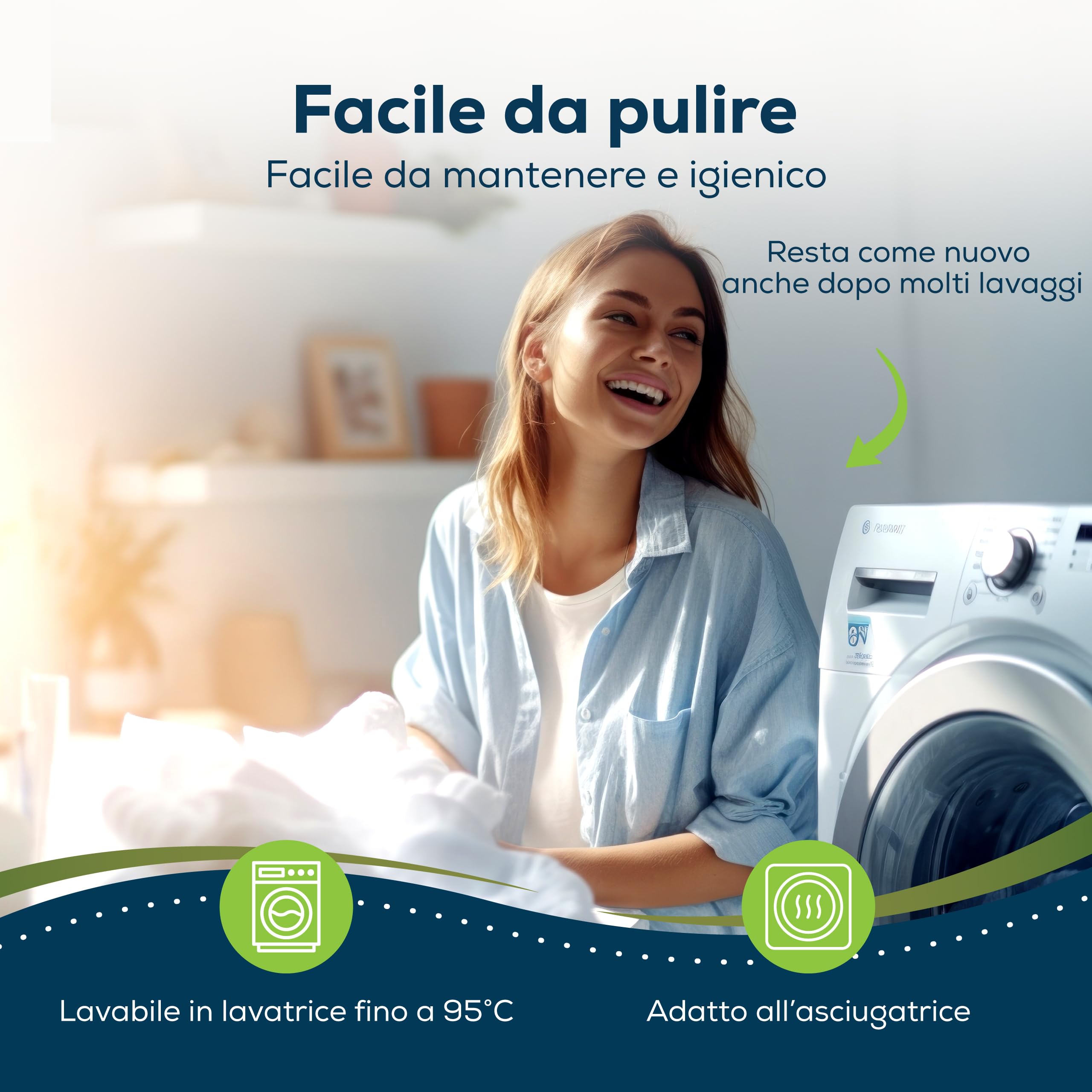 Sensalou Fodera Materasso 180 x 200 x 25 cm Impermeabile e Anti Acari contro Cimici dei Letti, Encasement Silenzioso per Allergici, Coprimaterasso in Spugna Morbida, con Cerniera