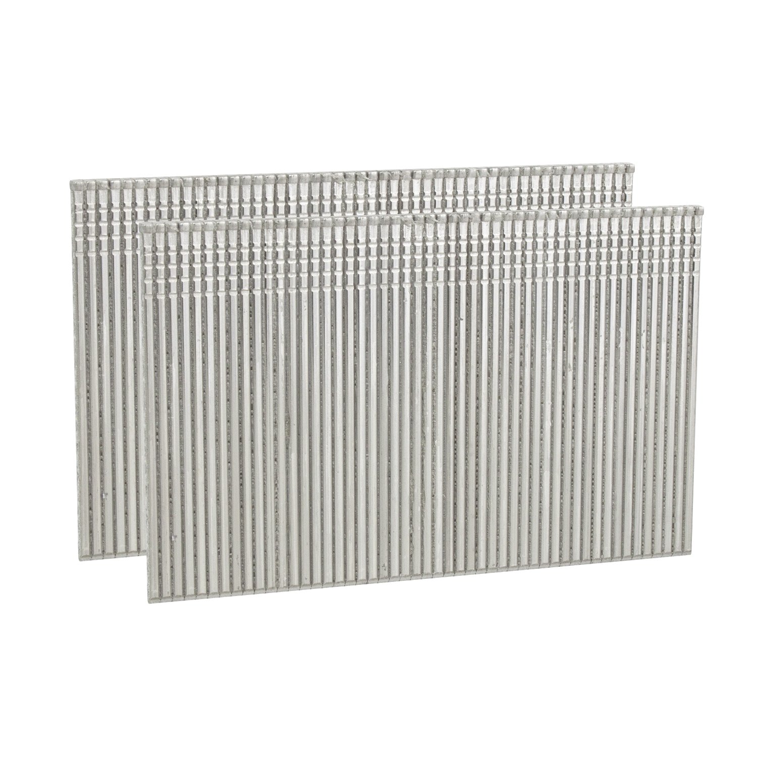 Freeman Stainless Steel Straight Finish Nails | 16 Gauge | 2" | Glue Collated | 1,000 Count | Indoor & Outdoor | Trim, Moulding, Cabinetry, Furniture Construction, Door & Window Casing | SSSF16-2