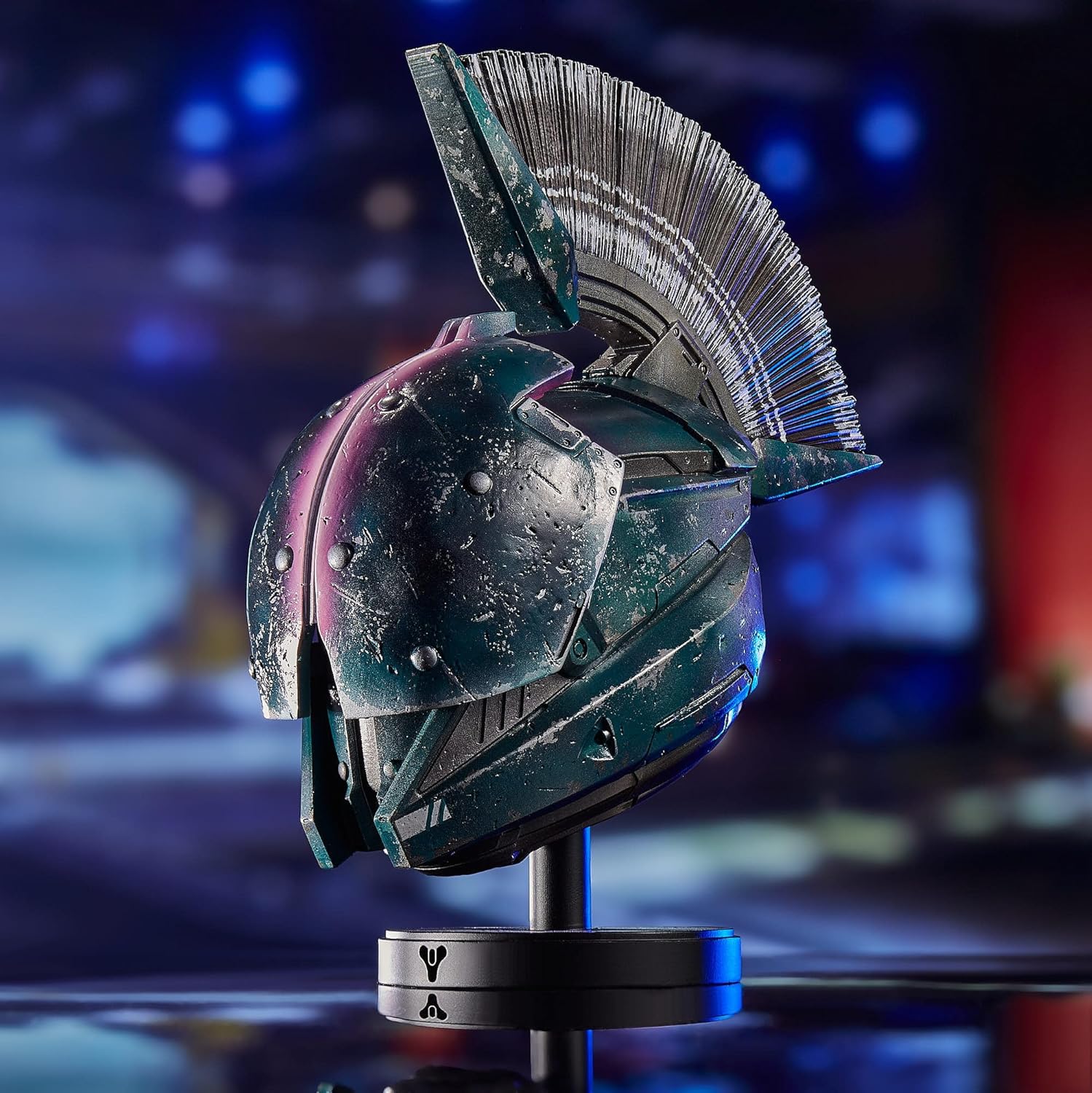 Numskull Official Destiny Saint 14 Mini 9'' Helmet Collectible Replica Statue - Official Destiny 2 Merchandise - Limited Edition - Image 2