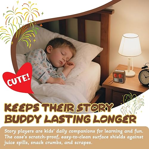 Miniatura 28 de Funda de silicona antideslizante para mini reproductor de audio YOTO, funda protectora para mini reproductor; accesorio para reproductores de música