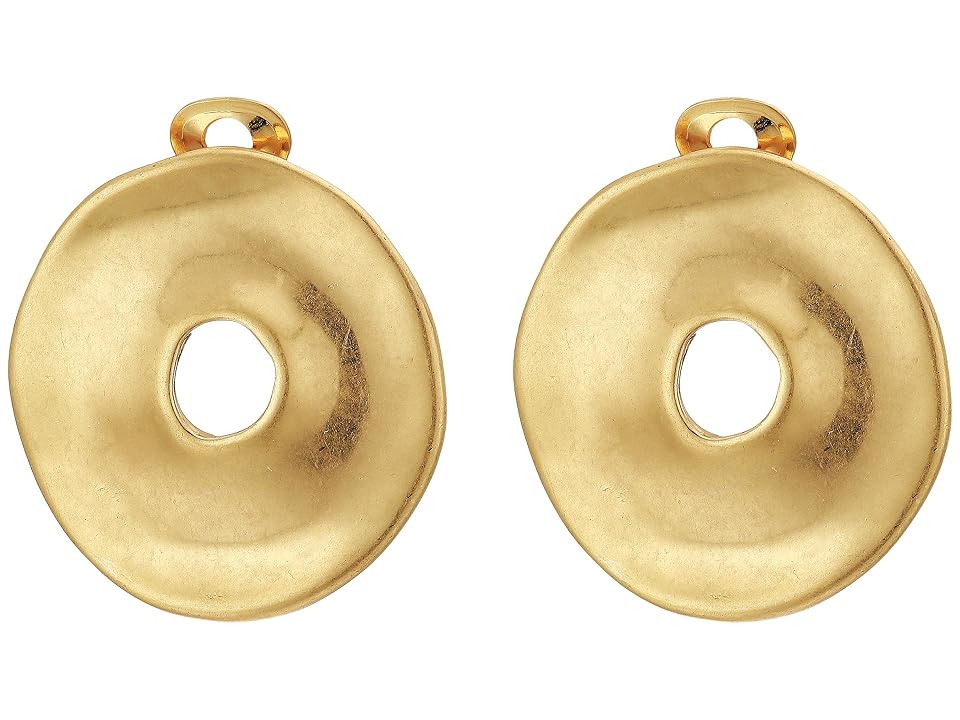

Robert Lee Morris Gold Disc Clip Earrings (Gold) Earring