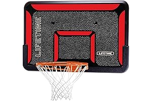 Garage-Friendly: Lifetime's 44-Inch Basketball Hoop for Garage Mounting