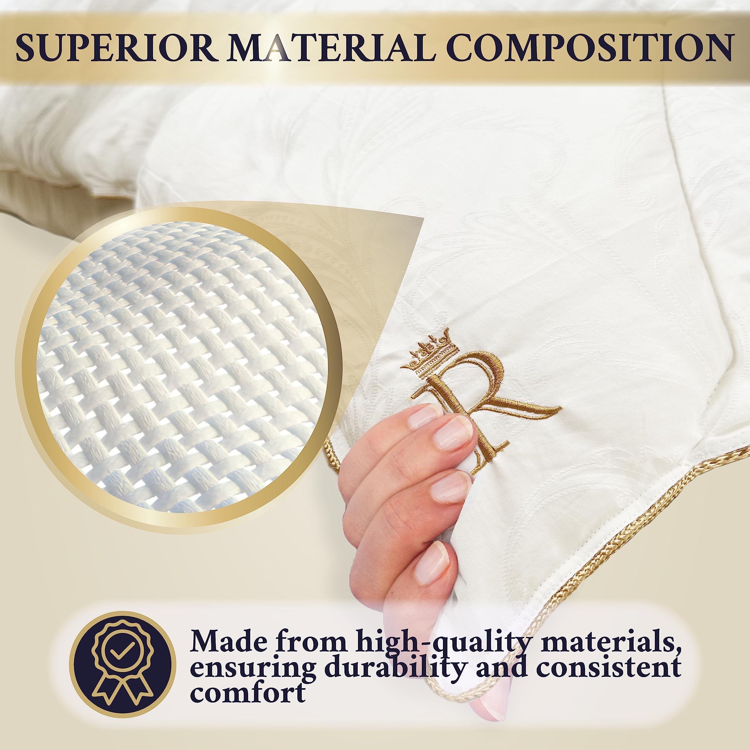 Royal Therapy Queen Comforter, Duvet Insert Queen Size Comforter, Down Alternative Comforter Queen, Fluffy Comforter, White Comforter Queen Size, Queen Bed Comforter, White Bedding Queen Duvet