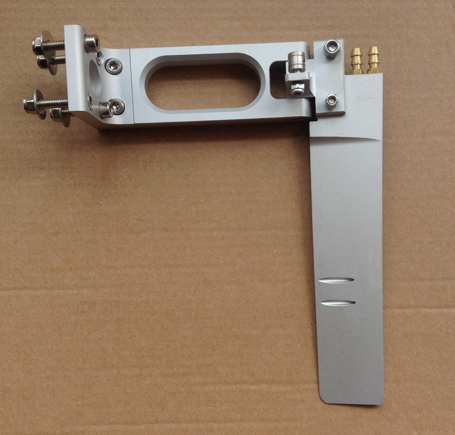 CNC 95mm160mm Rudder Dual Water Pickup for 67-90 / 23cc - 35cc RC Boat RC#972
