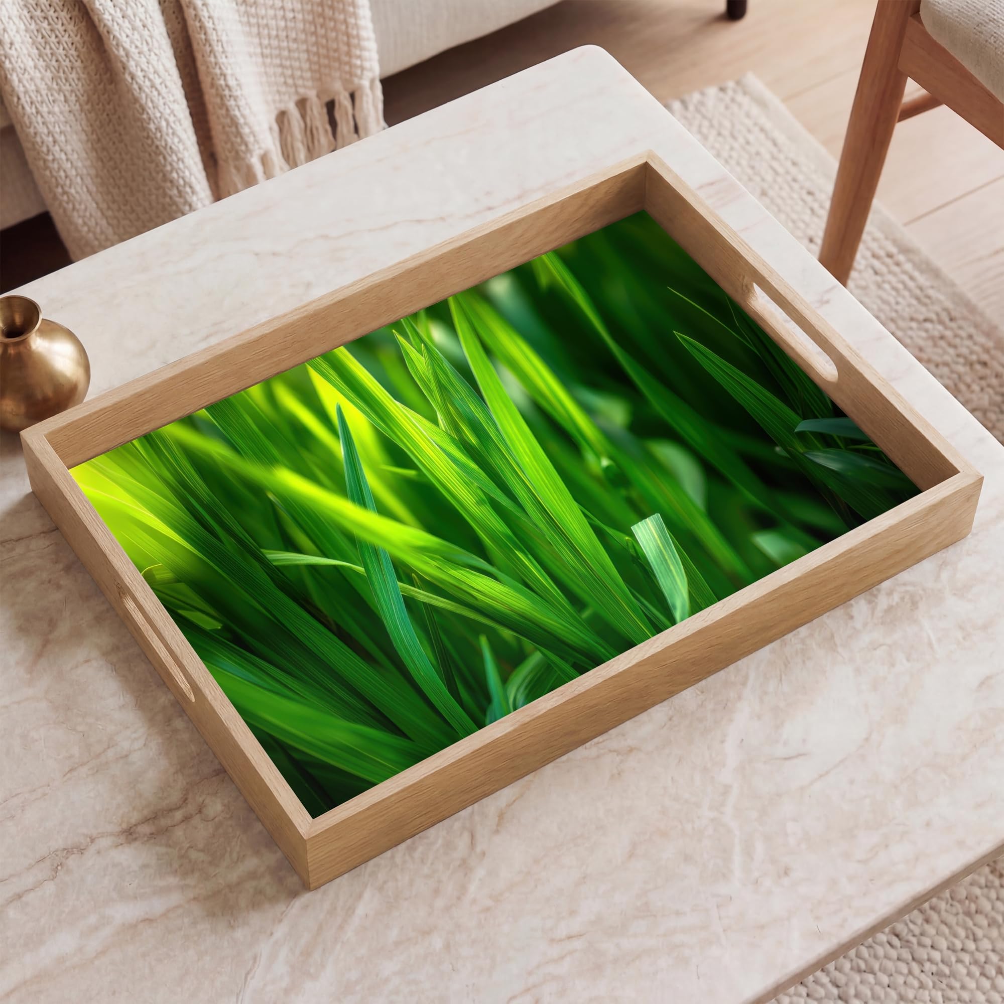 Plateau De Service Plateaux Repas Bois Decoratif Table Dejeuner