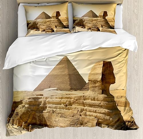 Miniatura 275 de Ambesonne Juego de funda de edredón de pesca, lubina de boca grande atrapando un bocado en espray de agua, imagen salvaje, juego de cama decorativo