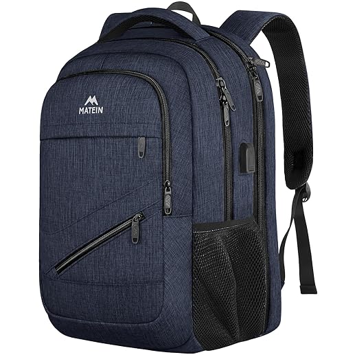 TSA‑Friendly 17‑Inch Work Travel Backpack
