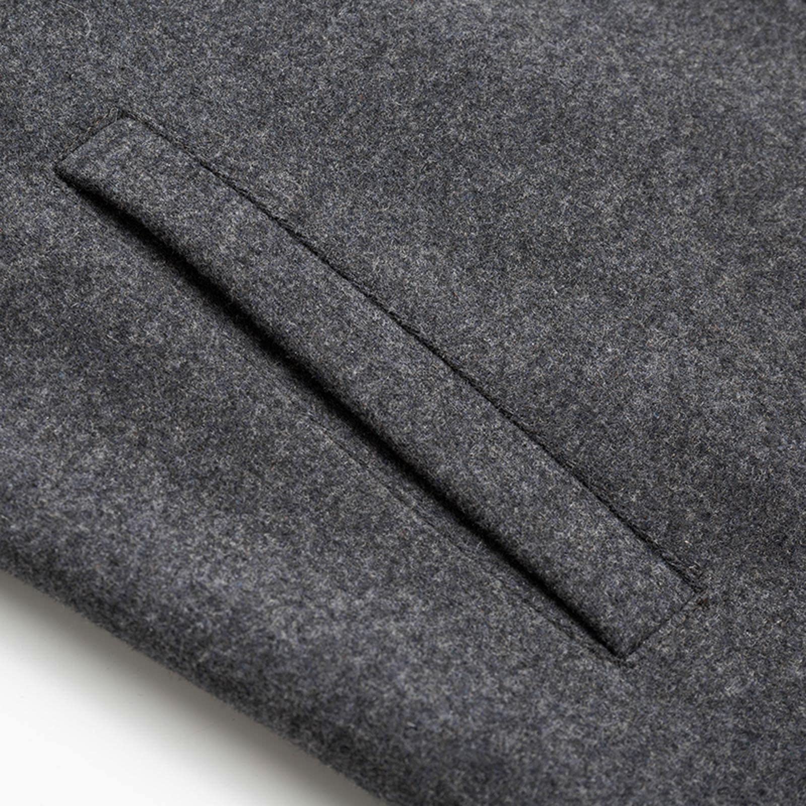 Générique Blouson Homme Hiver Chaud Pardessus Coupe Vent Des Poches Décontractée Trench-Coat, Classique Pardessus Chaude Avec Poches Manteaux Déplacements Quotidiens Aller Au Travai