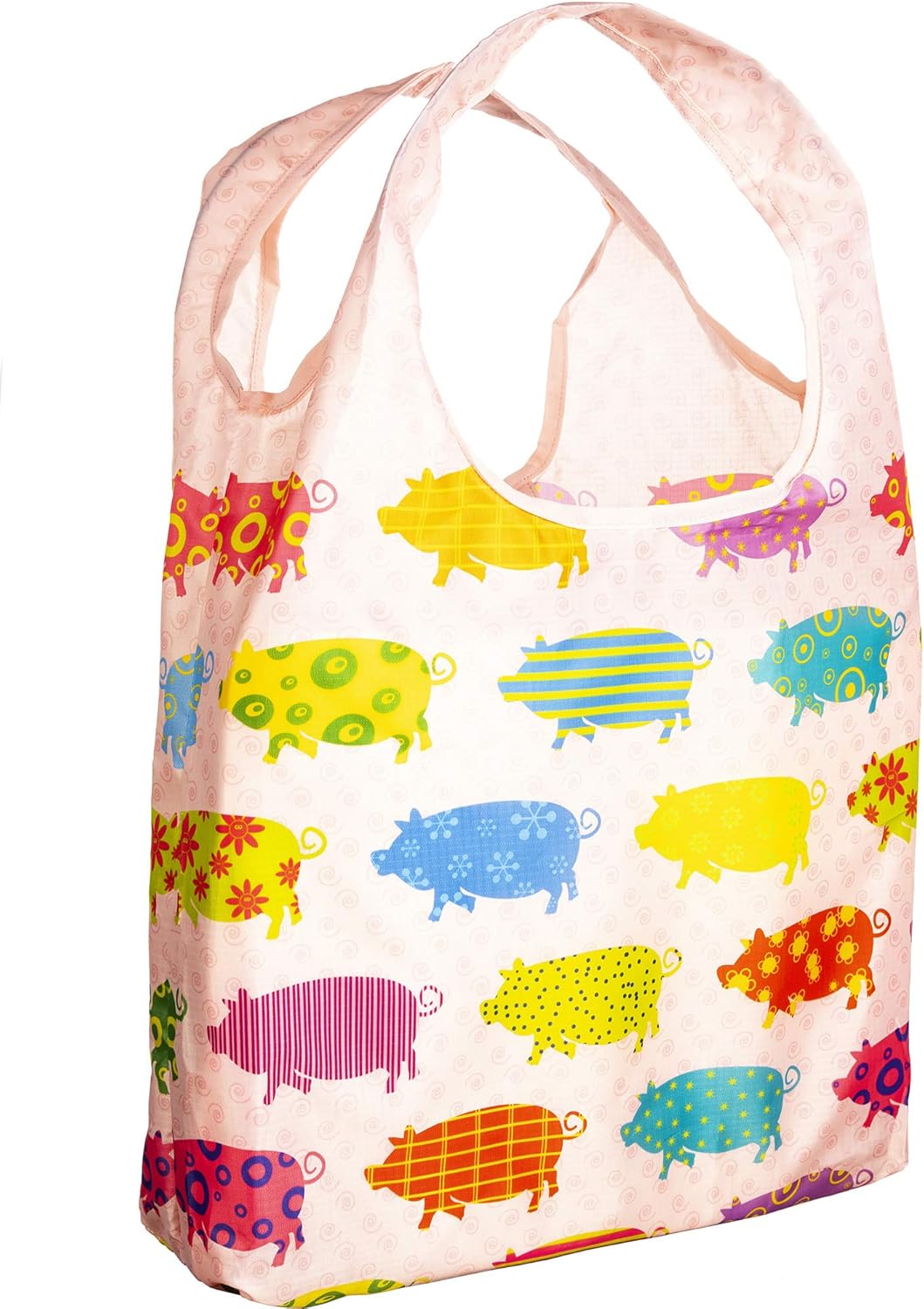 O-WITZ Reusable Grocery Bags | Vibrant Tote Bag For...