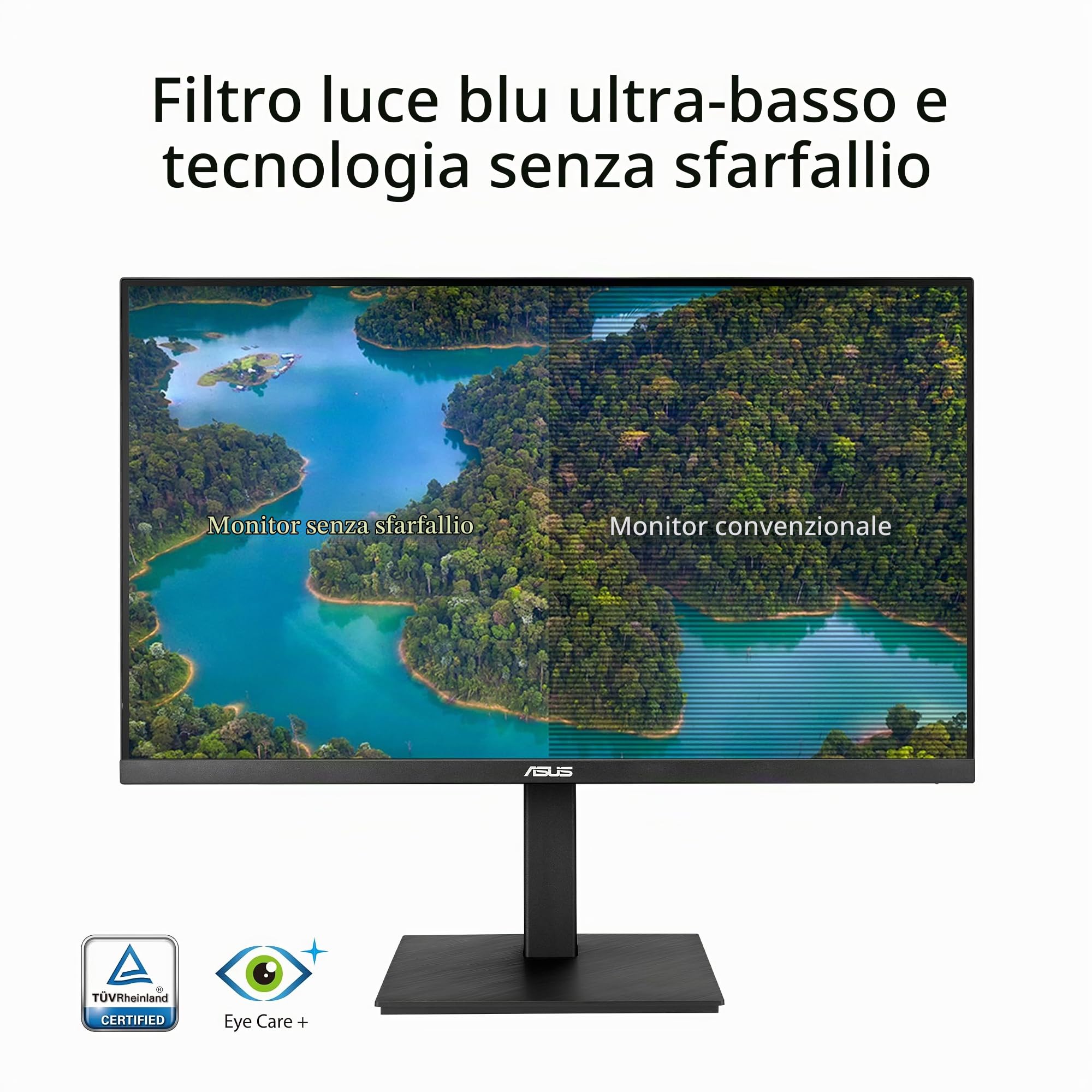 ASUS VA27UQSB, Monitor Business da 27” 4K IPS UHD (3840 x 2160), Nero
