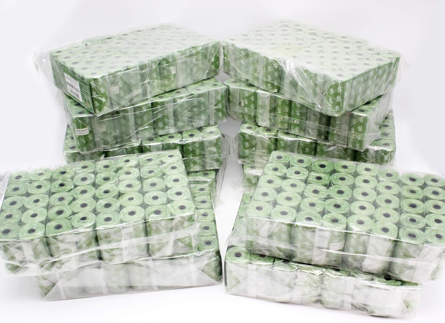 Wholesale 9600-Count (480 Rolls) Dog Poop Bags: Environment Friendly w/ d2w for Fast Degradation, Dog Waste Poop Bags, Lavender Scented (PB480)