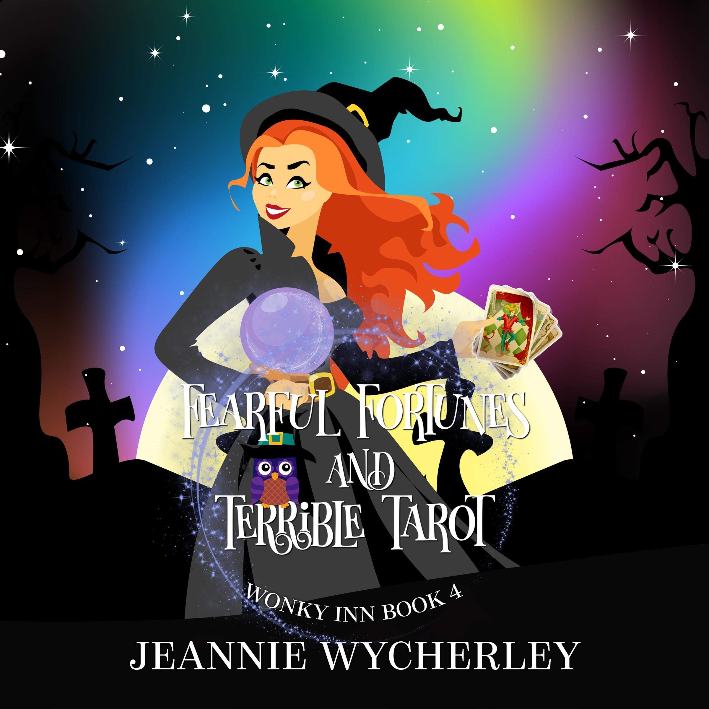 Cover art for Fearful Fortunes and Terrible Tarot