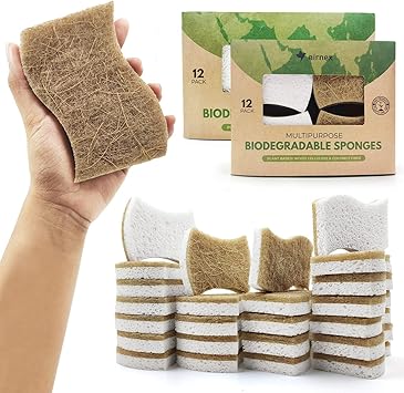 Biodegradable Natural Kitchen Sponge