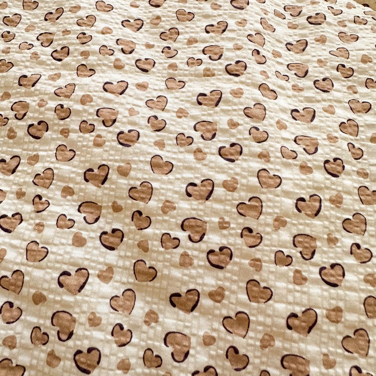 Mateju Copriletto Trapuntato in Morbida Microfibra,100gr/mq Trapuntino Quilt Modello Leggero Matrimoniale Primaverile Estivo, per Coperta Letto Singolo/Piazza e Mezza (Forma a cuore,200x230cm)