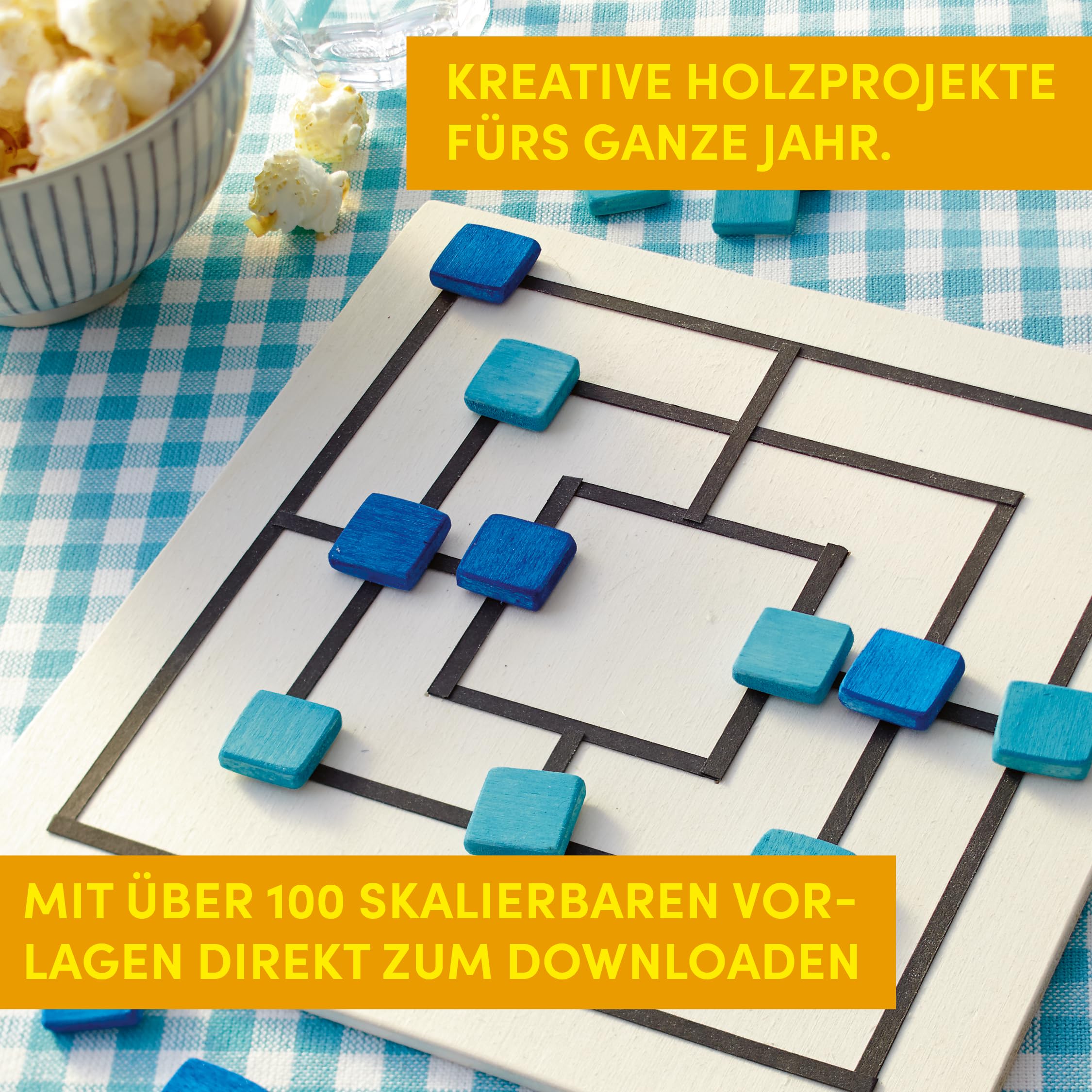 Die große Laubsägen-Motivsammlung: Kreative Holzprojekte fürs ganze Jahr. Mit skalierbaren Vorlagen direkt zum Downloaden.