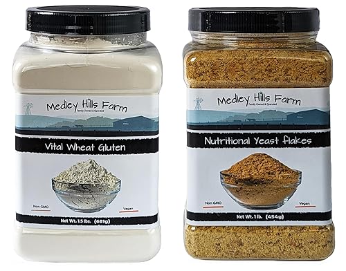 Miniatura 1 de Copos de levadura nutricionales y gluten de trigo vital - Paquete