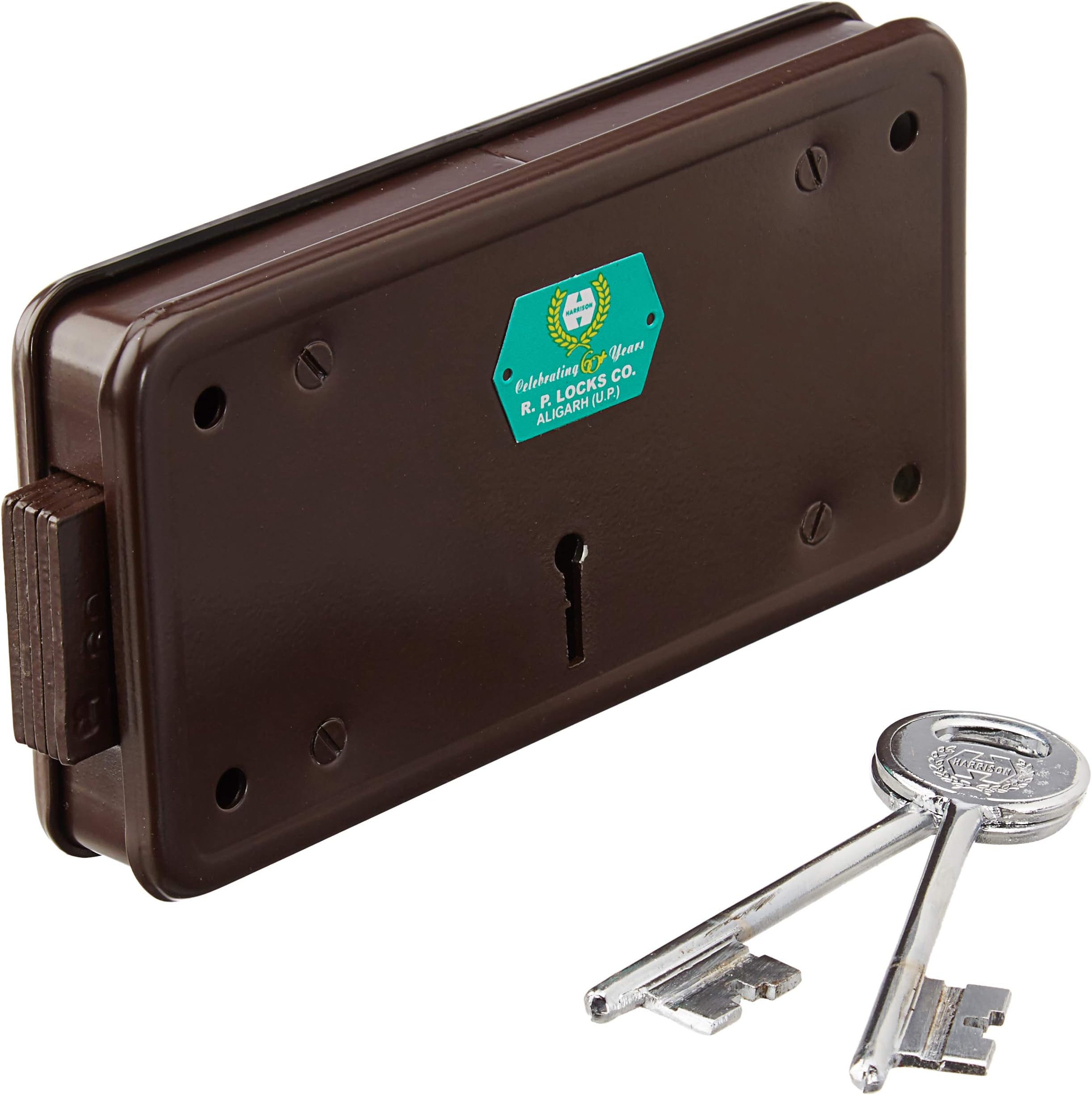 H-0024 Side Shutter Lock Lock (Silver Finish)