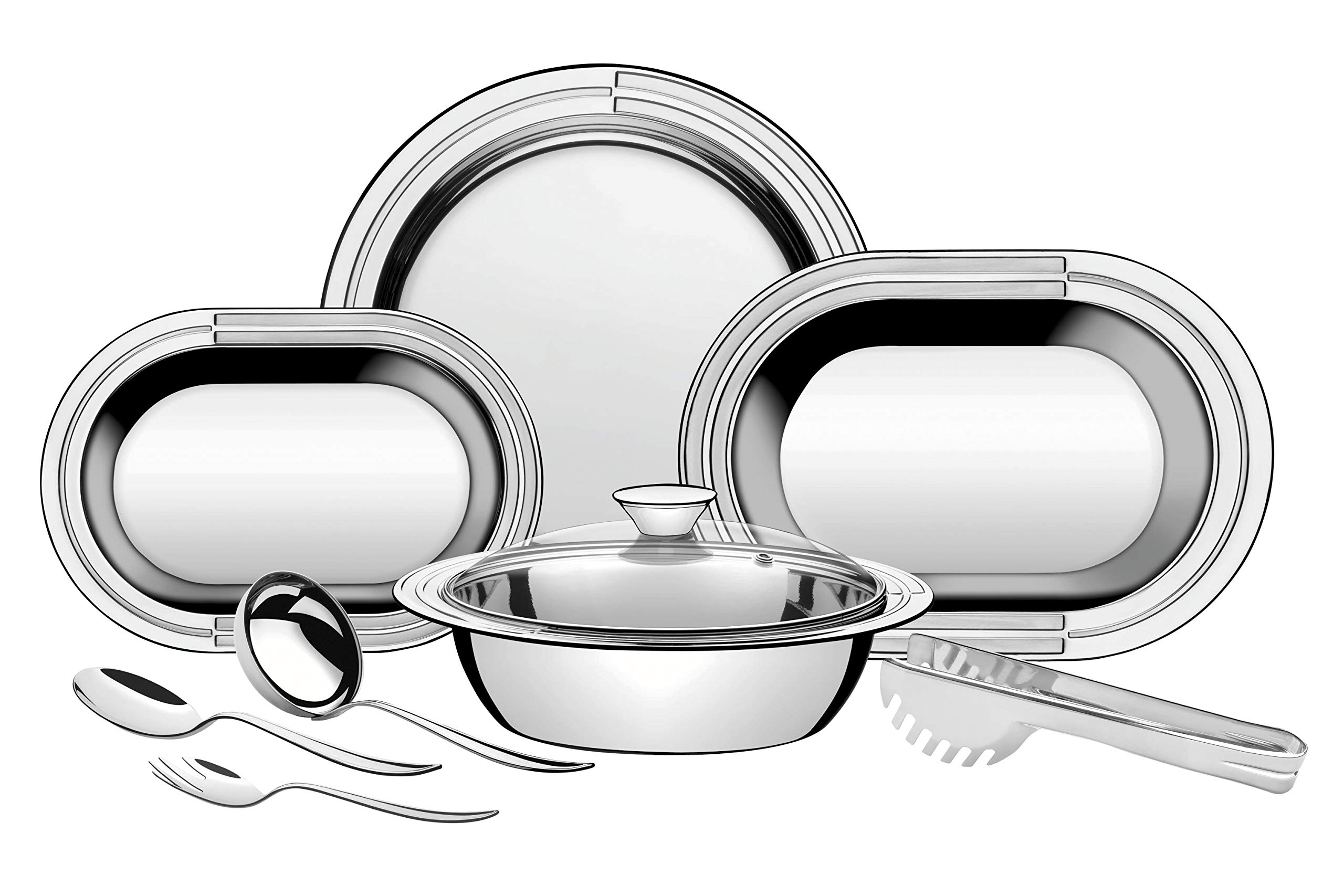 Buy Tramontina Stainless Steel 3 Piece Roasting & Serving Set Cooking