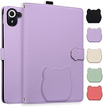 Reddylin 対応 Xiaomi Redmi K Pad ケース かわいい 快適な手触り Redmi K Pad 8.8インチ ケース 耐衝撃 カード収納 レッドミKパッド 保護カバー スタンド機能 精巧な作り レッドミパッドタブレットカバー 指紋防止 滑り止め，パープル