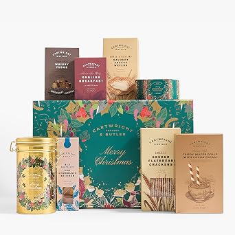 Cartwright & Butler | The Festive Feast Gift Box Hamper | Food Hamper | Christmas | Luxury Confectionery