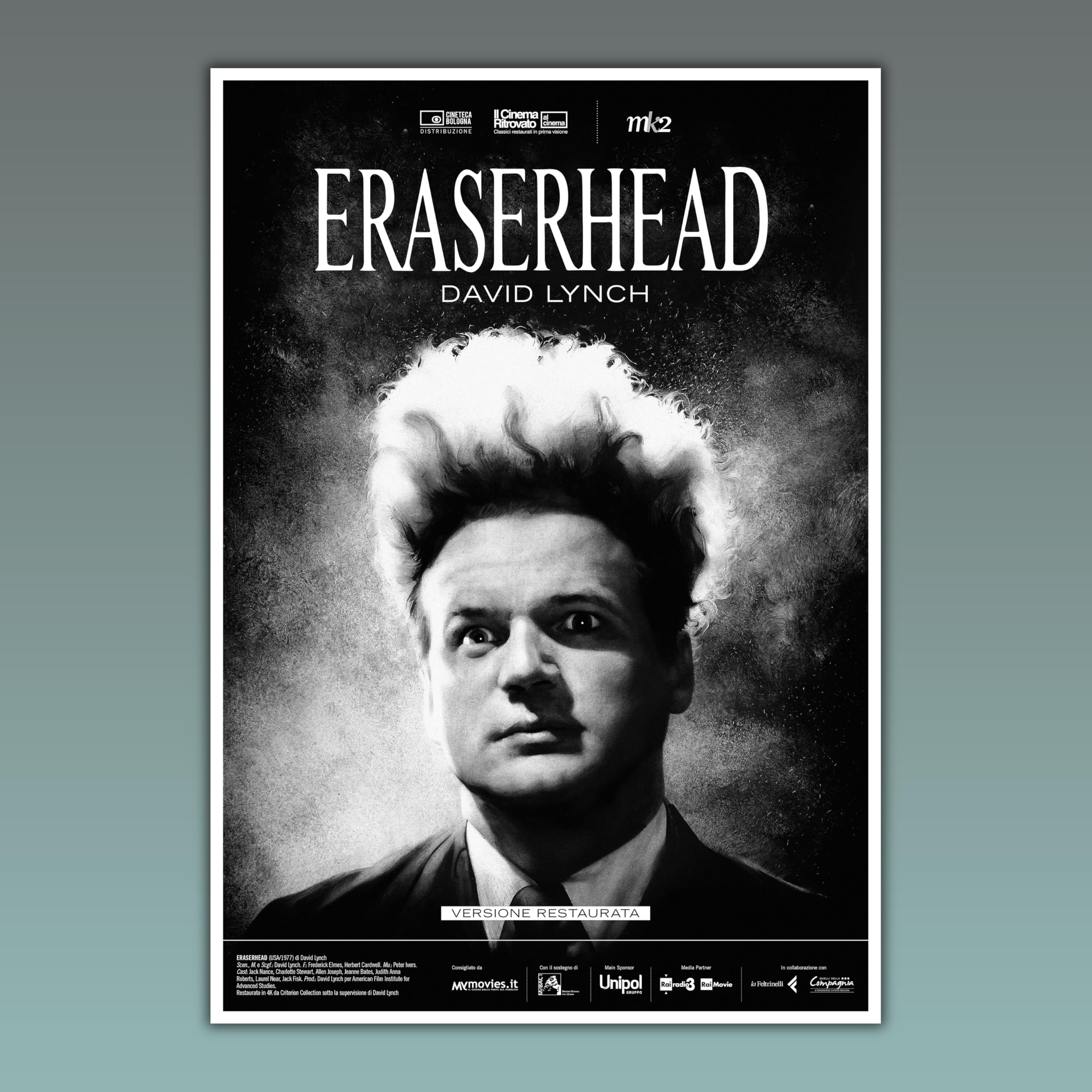 Affiche Eraserhead David Lynch poster cinéma culte pour salon - 2