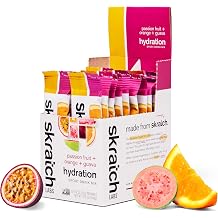 Skratch Labs Hydration Drink Mix, Passion Fruit Orange Guava, 20 Pack