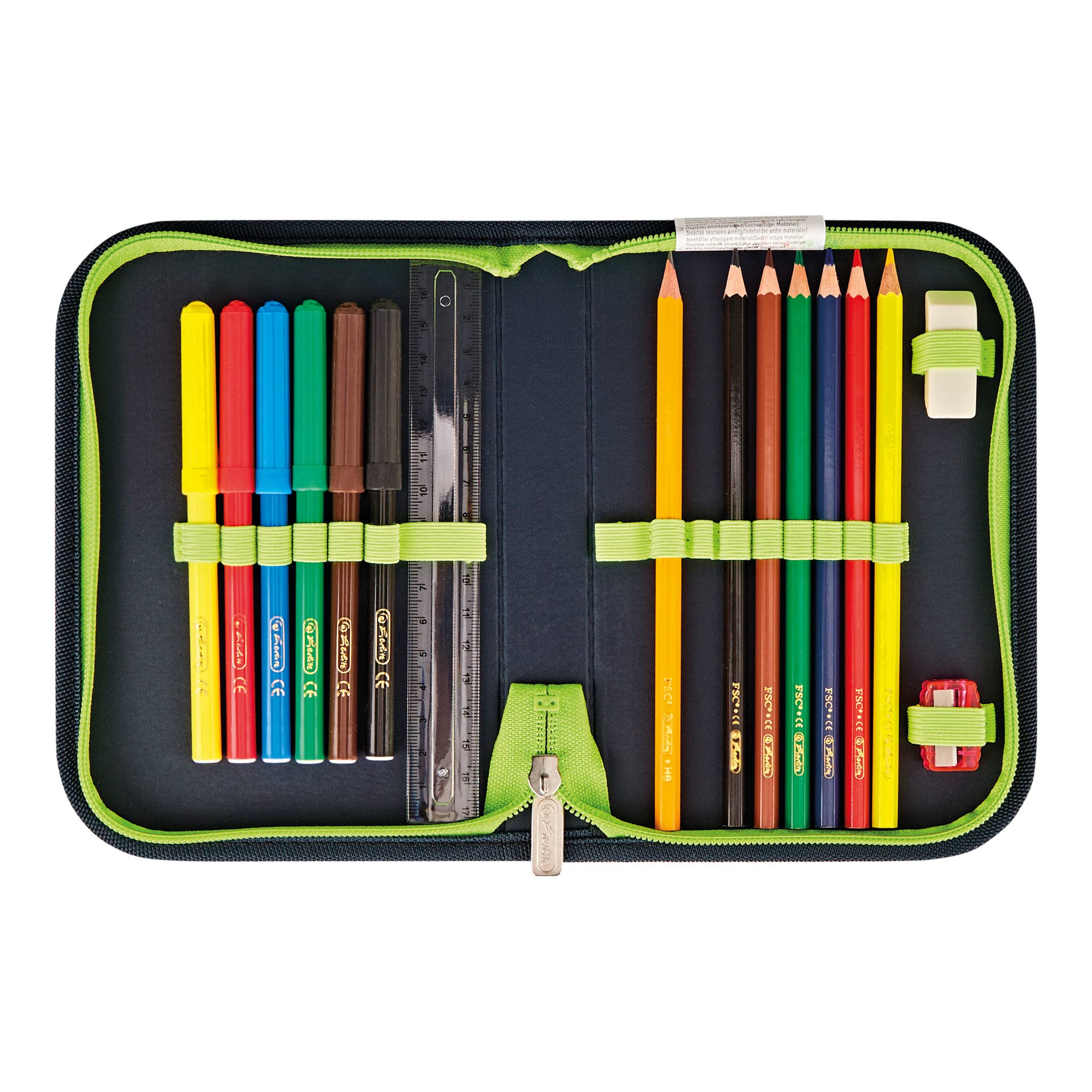herlitz Schulranzen Loop Plus Funky Ninja, 1 Stück
