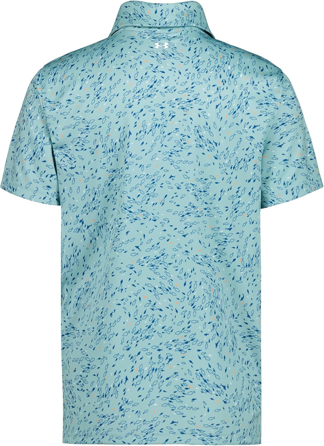 Under Armour Boys' Short Sleeve Fishing Polo, UPF 50+ Sun Protection, Outdoor Collection