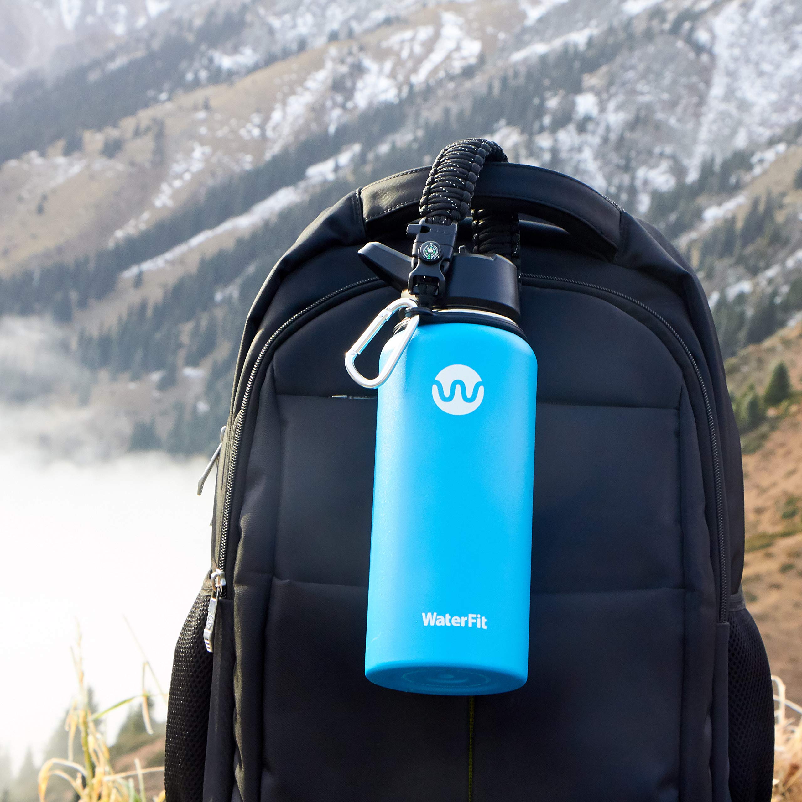 Waterfit Paracord Handle For Hydro Flask Wide Mouth Water Bottle