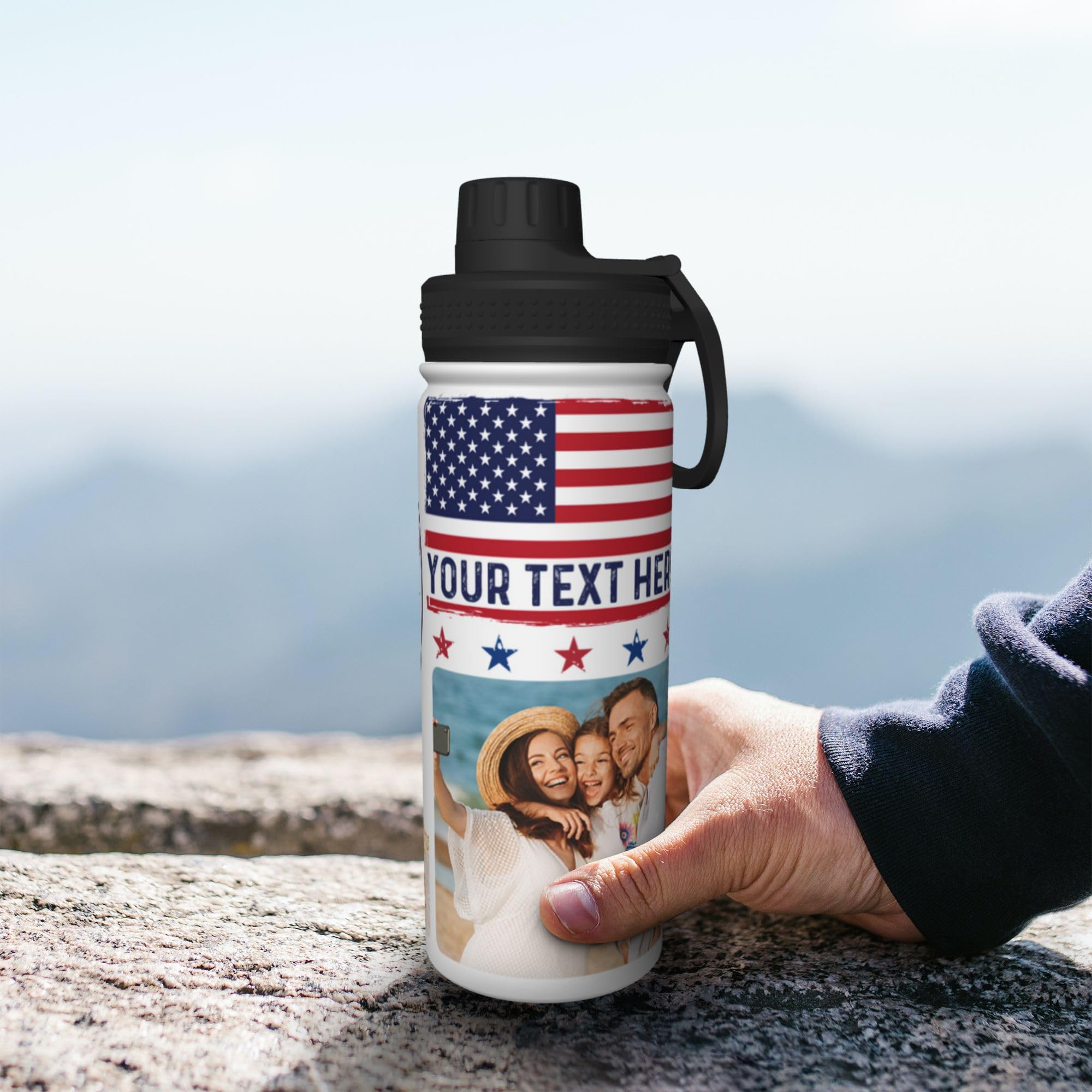 With Name Personalized Yeti Water Bottle Custom Stanless Steel