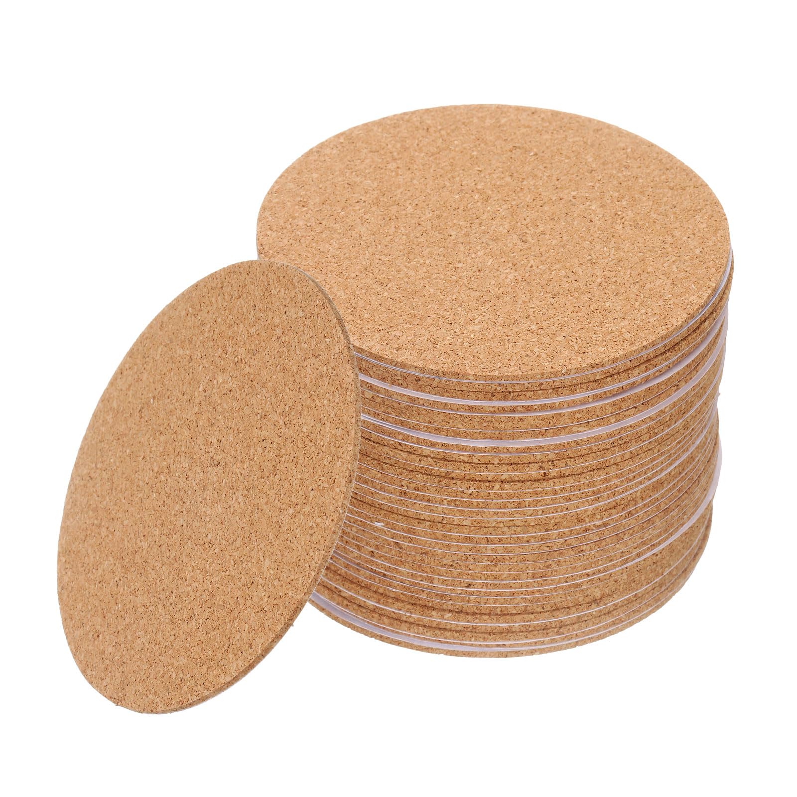 Dessous de verre en liège uxcell ronds de 8,9 cm parfaits pour une décoration de table