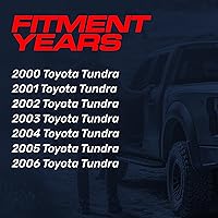 Vista 3 de Master Tailgaters Manija de Compuerta Trasera de Metal Negro con Cámara de Respaldo de Repuesto para Toyota Tundra (2000-2006) IP68 Resistente al