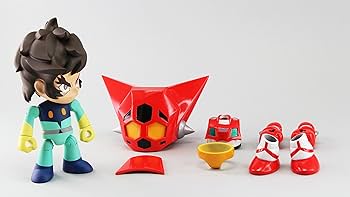 Amazon | Q-suit ゲッターロボ 流竜馬 x ゲッター1 全高約100mm